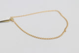 9ct Gold Open curb Link Anklet
