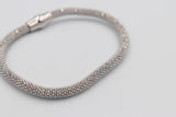 Stg Silver Magnetic Clasp Bracelet