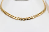 9ct Gold Heavy Curb Link Chain 65cm