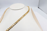 9ct Gold Heavy Curb Link Chain 65cm