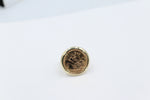 22ct Gold 1903 Half Sovereign coin Set in Solid 9ct Gold ladies Ring