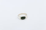 Stg Silver Ring with Onyx