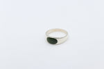 Stg Silver Ring with Onyx