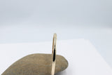 9ct Yellow Gold  Profile Bangle 4.2mm wide