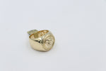 9ct Gold Large Medusa Ring
