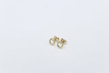 9ct Gold Horseshoe Stud Earrings