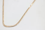 9ct Gold Curb Link Chain 50cm