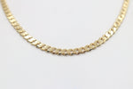 9ct Gold Chain Curb solid Chain 55cm