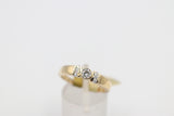 9ct Gold Genuine Diamond set Ring SYR7913