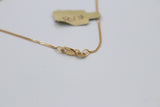 9ct Gold Italian Curb link Bracelet length 19cms