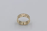 9ct Gold Wedding Band 6mm wide
