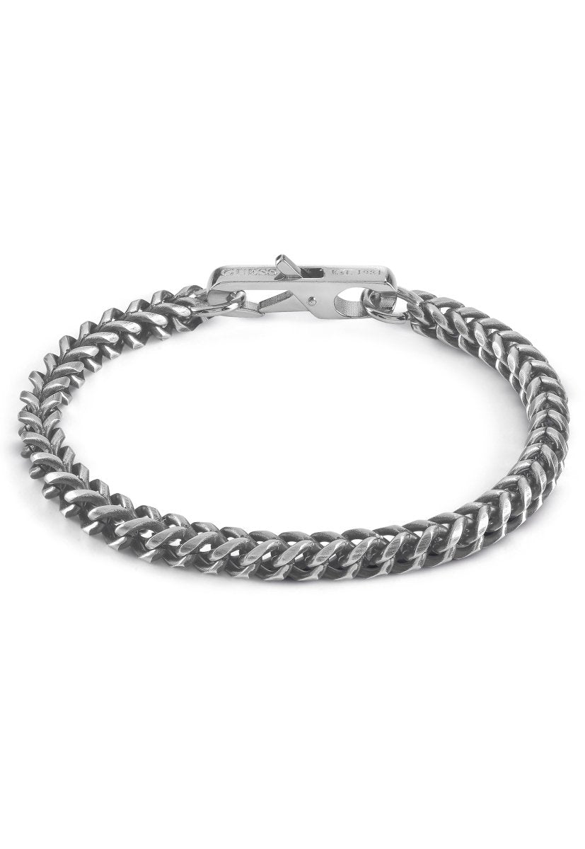 Guess Black & Steel Bracelet - JUMB01338JWSTL