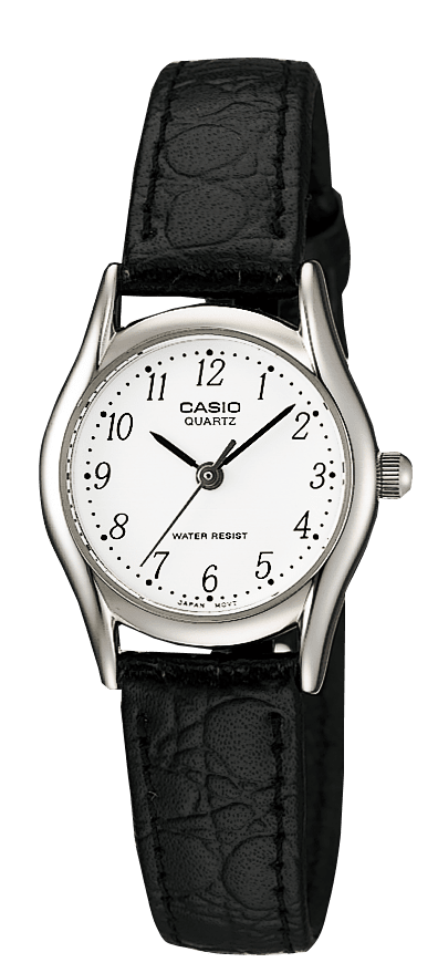 Casio Ladies Analogue Leather Watch - LTP1094E-7B