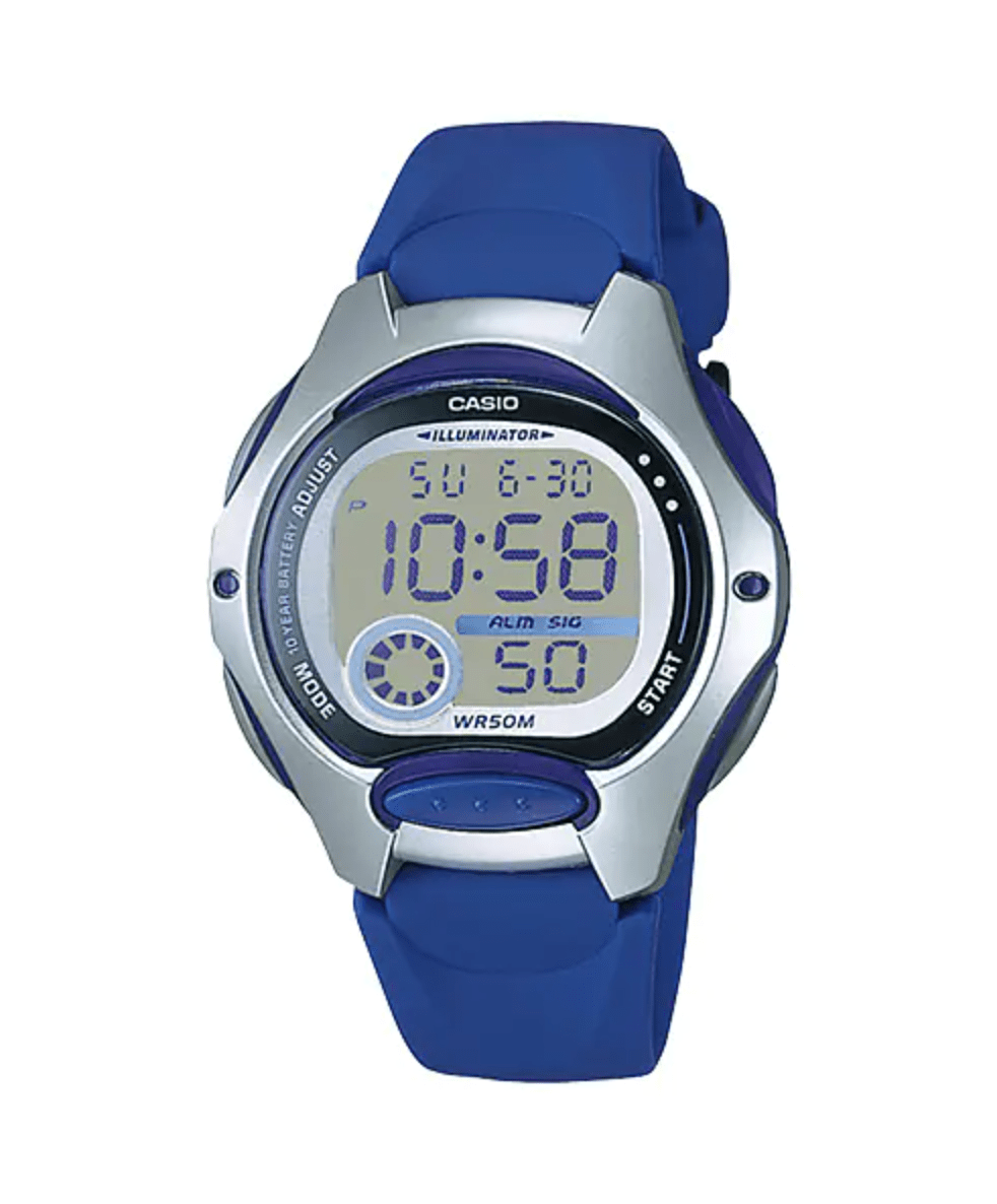 Casio Women's Sport Blue Digital Watch - LW200-2A