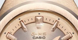 Casio | Baby-G Women's Luxury Rose/White Analogue (MSG-S500 Series) Watch - MSGS500G-7A2