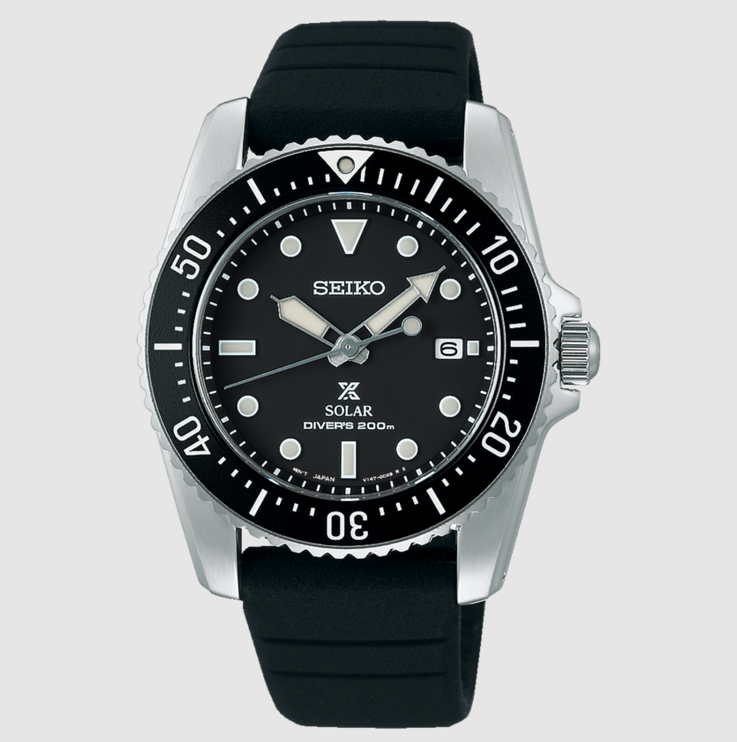 Seiko Mens Black Prospex Corporation Watch - SNE573P