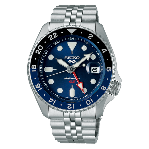 Seiko Mens Automatic Blue Dial Watch - SSK003K