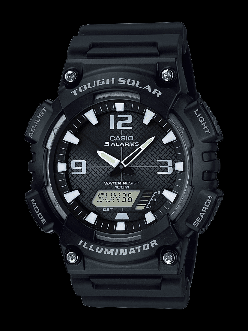 Casio Men's solar Ana Digi Watch AQS810W-1A