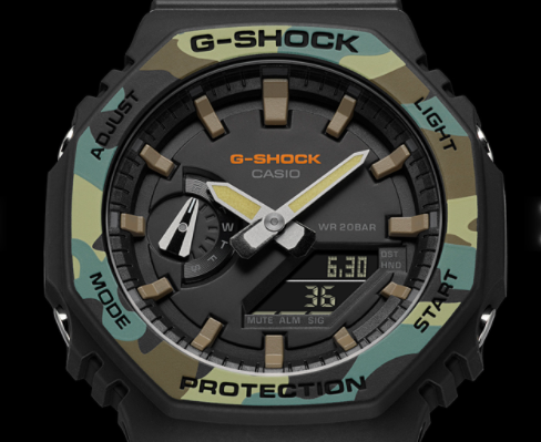 Casio ga 2110 green hot sale
