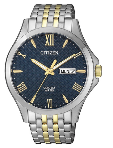 Citizen Men's Blue Dial Quartz Watch - BF2024-50L