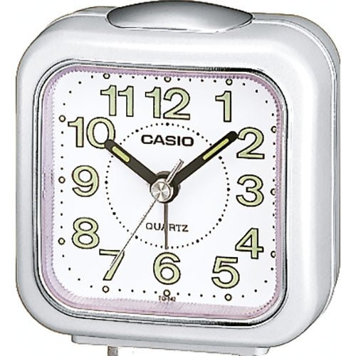 Casio Blue/Black/White Bedside Alarm Clock - TQ142