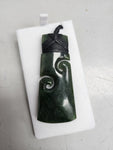 New Zealand Greenstone Toki Koru