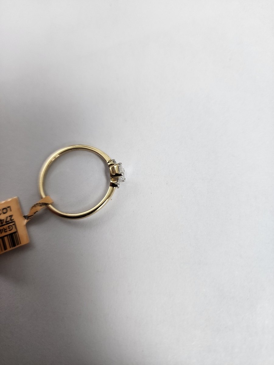 14ct Yellow Gold Lab Grown Diamond 0.33carat Ring
