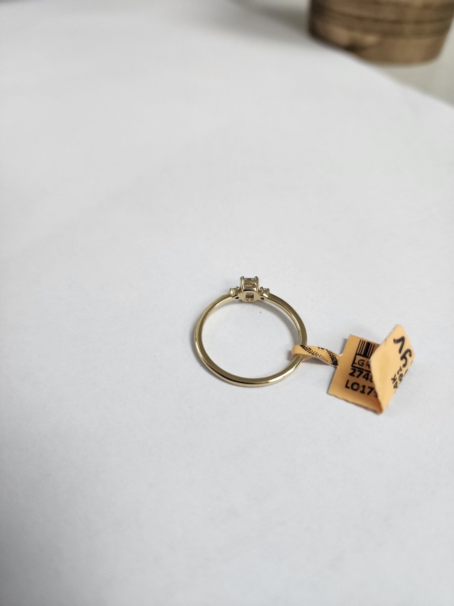 14ct Yellow Gold Lab Grown Diamond 0.33carat Ring
