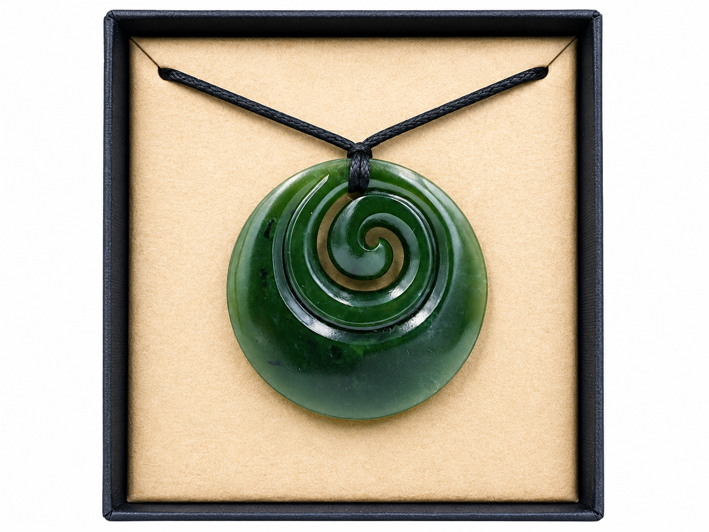 New Zealand Ngai Tahu Greenstone Koru NTP134