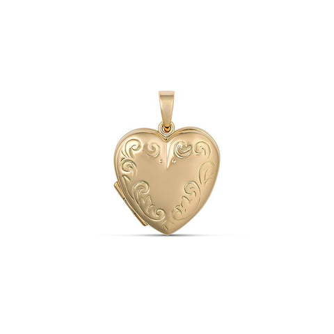 9ct Gold Heart Locket