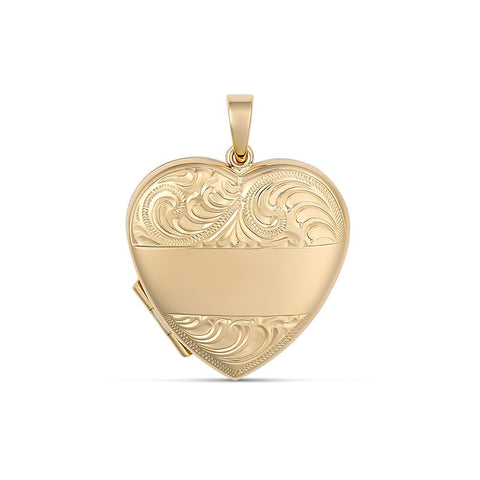 9ct Gold Heart Locket
