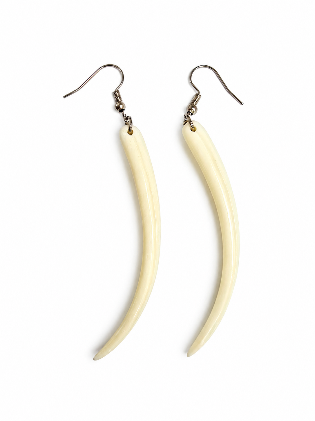 Bone Drop Earrings 60mm BA703
