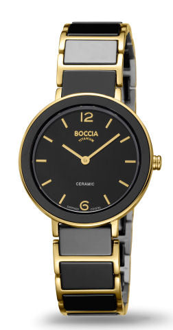 Boccia Ladies Titanium & Ceramic Watch 3311-04