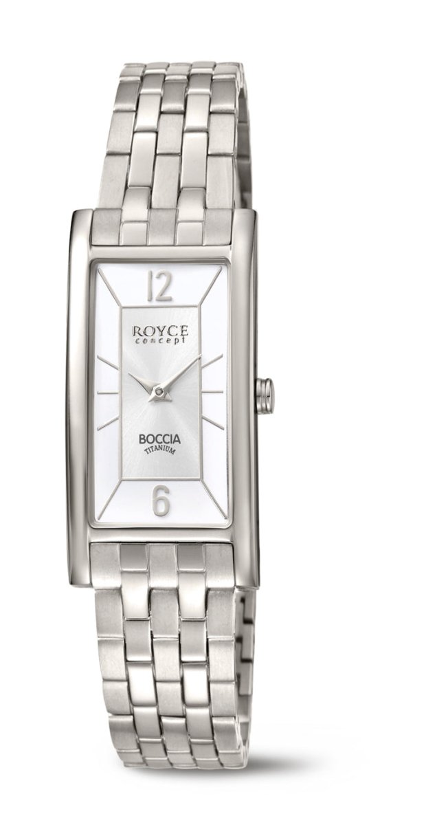 BOCCIA Ladies Titanium Rectangle Dial 3352-03