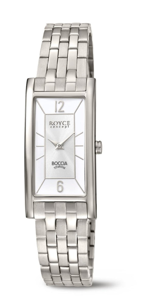 BOCCIA Ladies Titanium Rectangle Dial 3352-03