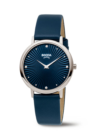 BOCCIA TITANIUM Leather band 3365-02