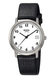 BOCCIA Gents TITANIUM Black leather 3617-01