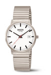 Boccia Mens Watch Titanium Stretchy Watch 38mm 3622-04