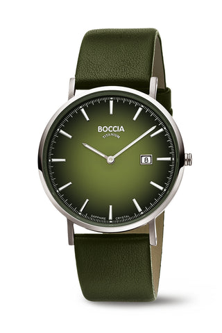Boccia Mens Watch Titanium Sapphire crystal 39mm 3648-03