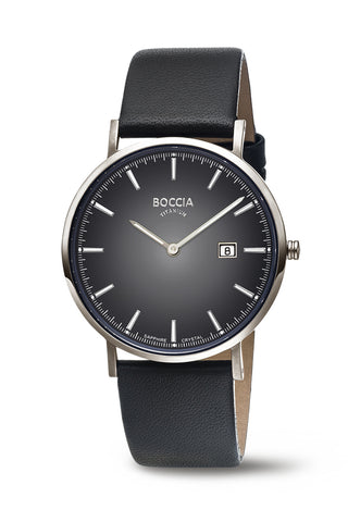 Boccia Mens Watch Titanium Sapphire crystal 39mm 3648-04