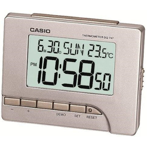Casio Digital Table Alarm Clock - DQ-747-8D