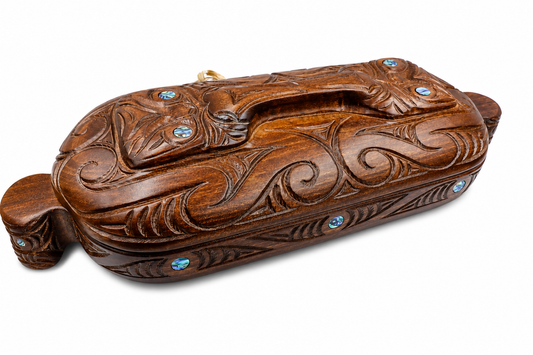 New Zealand Native Wood Wakahuia (Haehae)