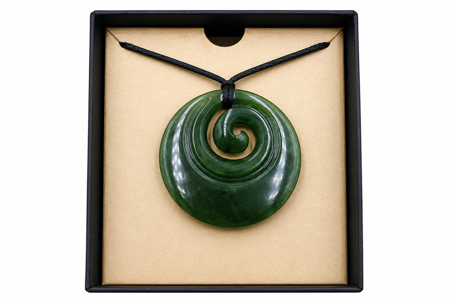 New Zealand Ngai Tahu Greenstone Koru NTP134