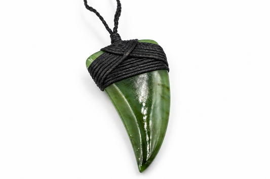 New Zealand Greenstone Tooth Toki 8290555