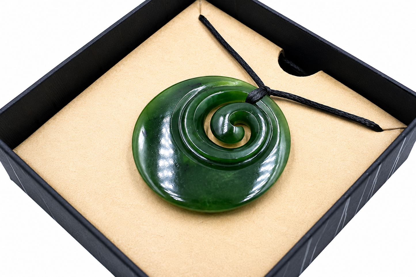 New Zealand Ngai Tahu Greenstone Koru NTP134