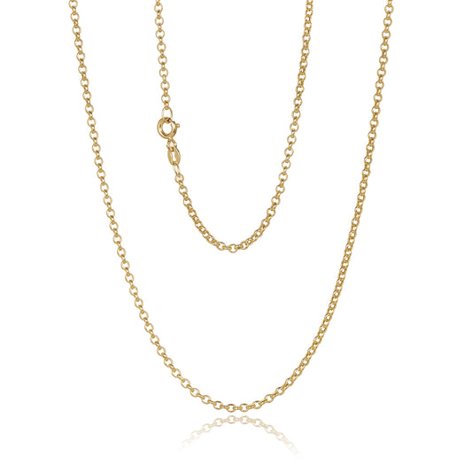 9ct Gold Belcher Chain 70HVR059/1