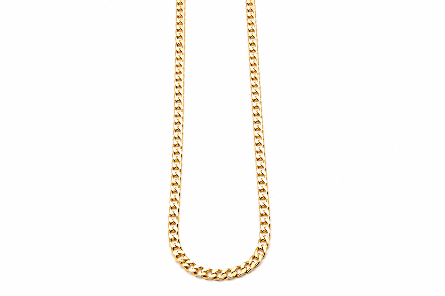 9ct Gold Curb Link Chain 60cm 70HK1445/4