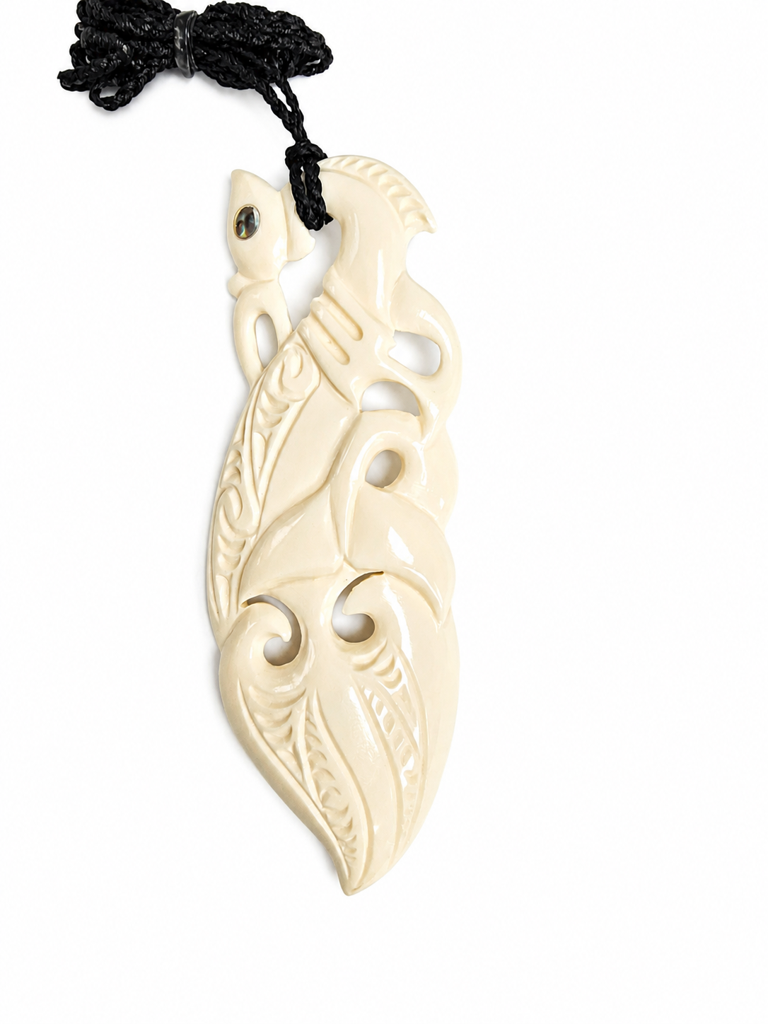 Bone Large Manaia 115mm BA319A