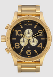 Nixon Mens All Gold/Black 51-30 Chrono Watch - A083-510-00