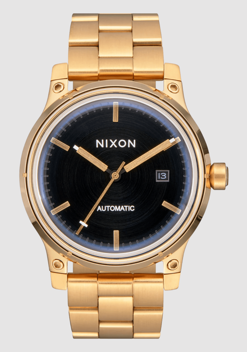 Nixon Mens 5th Element Gold/Black Watch - A1294 513-00